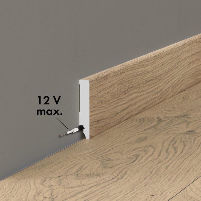 Listwa przypodłogowa polistyrenowa XPS Aberdeen 2 8 cm Artens