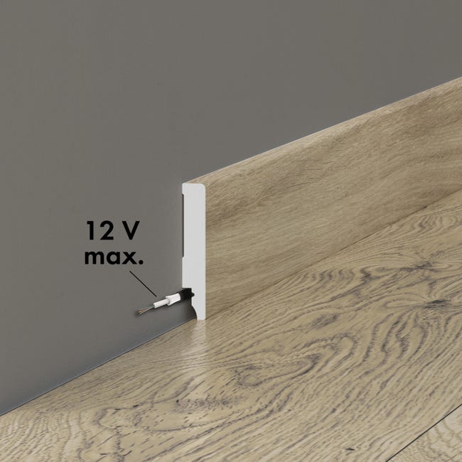 Listwa przypodłogowa polistyrenowa XPS Orito 2 8 cm Artens