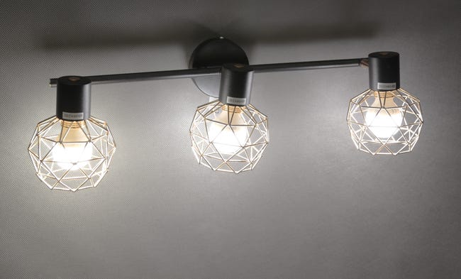 Listwa reflektorowa ACROBAT czarno-złota E14 CANDELLUX