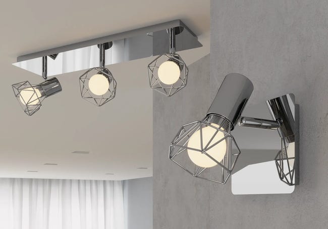 Listwa reflektorowa AJE-BLANKA 3 chrom E14 ACTIVEJET