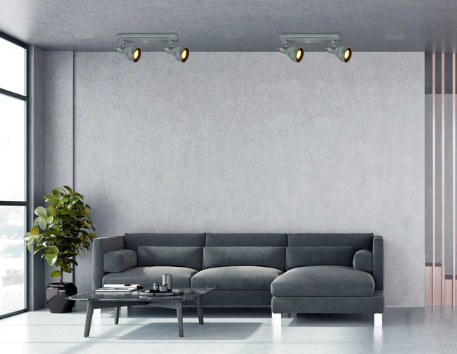 Listwa reflektorowa Ash szara 2 x GU10 Candellux