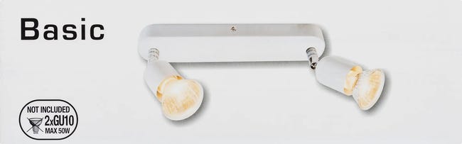 Listwa reflektorowa BASIC biała GU10