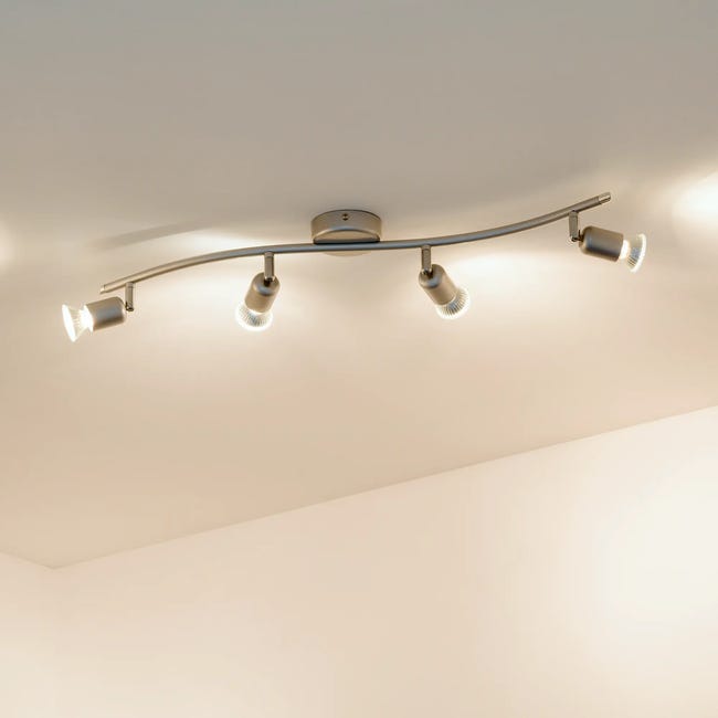 Listwa reflektorowa BASIC srebrna GU10