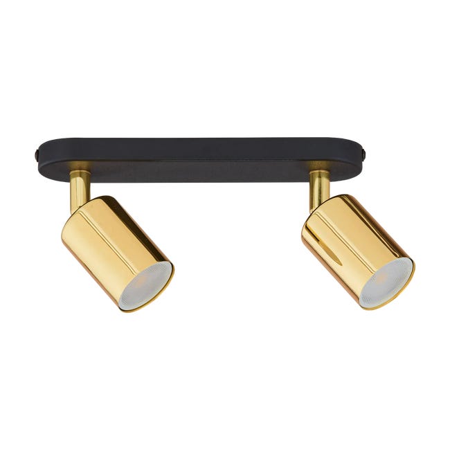 Listwa reflektorowa Huron złota 2 x GU10 Tk Lighting