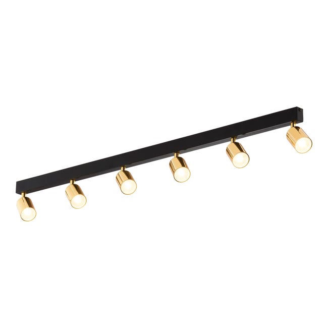 Listwa reflektorowa Huron złota 6 x GU10 Tk Lighting