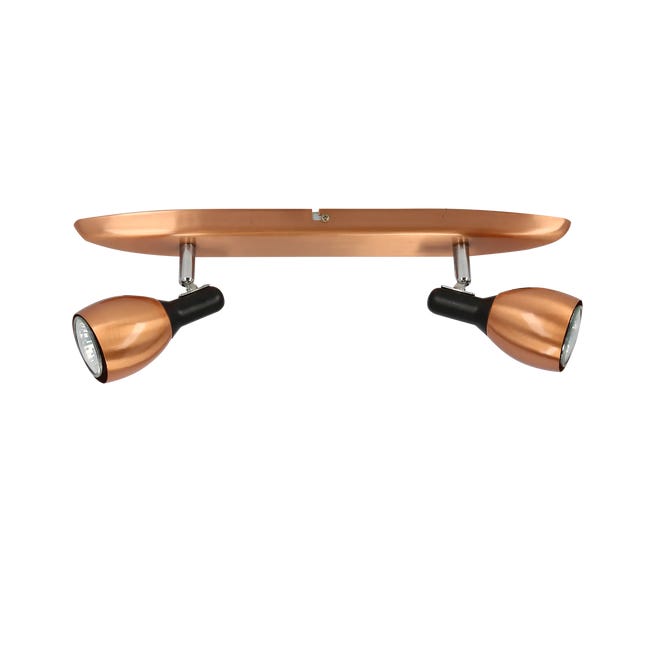 Listwa reflektorowa Misouri miedziana 2 x GU10 Candellux