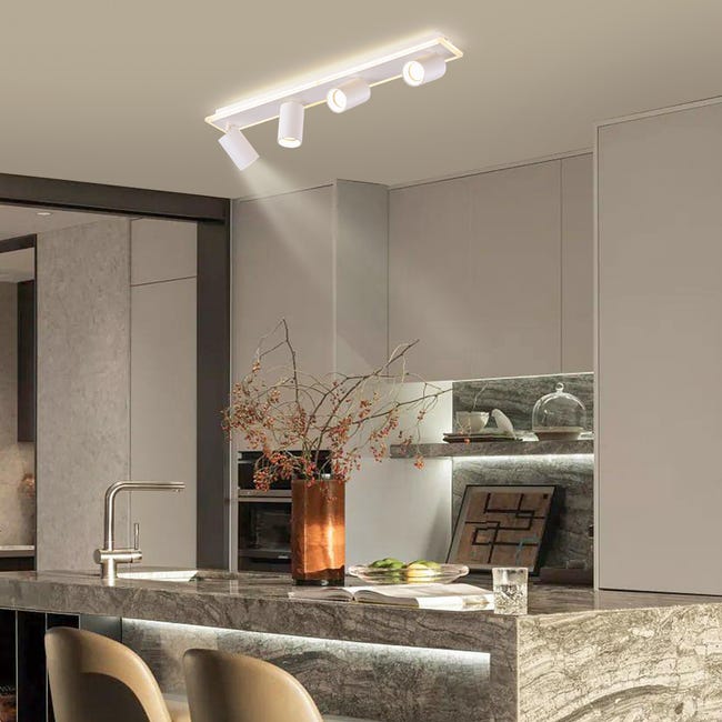 Listwa reflektorowa Parma biała 4 x GU10 LED Light Prestige