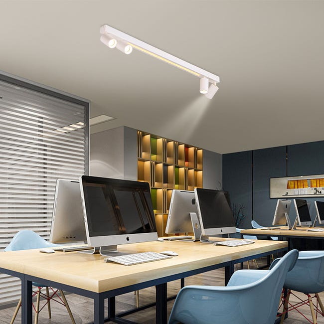 Listwa reflektorowa Perugia biała 4 x GU10 LED Light Prestige