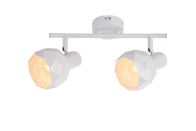 Listwa reflektorowa Reus biała 2 x E14 Light Prestige