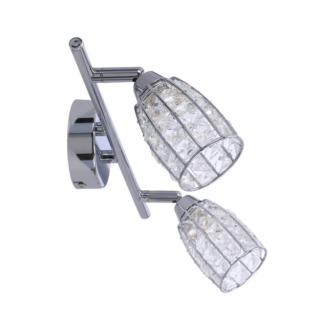 Listwa reflektorowa Shiba srebrna 2 x G9 Candellux