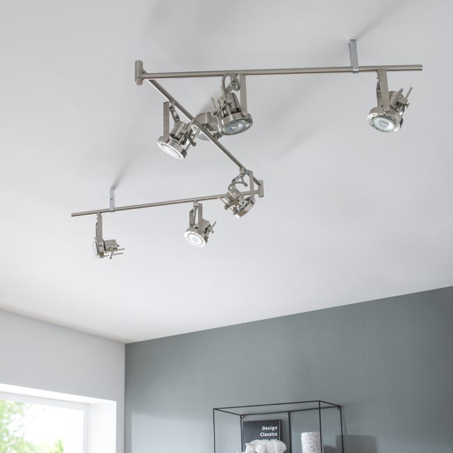 Listwa reflektorowa TECHNIC nikiel GU10 INSPIRE