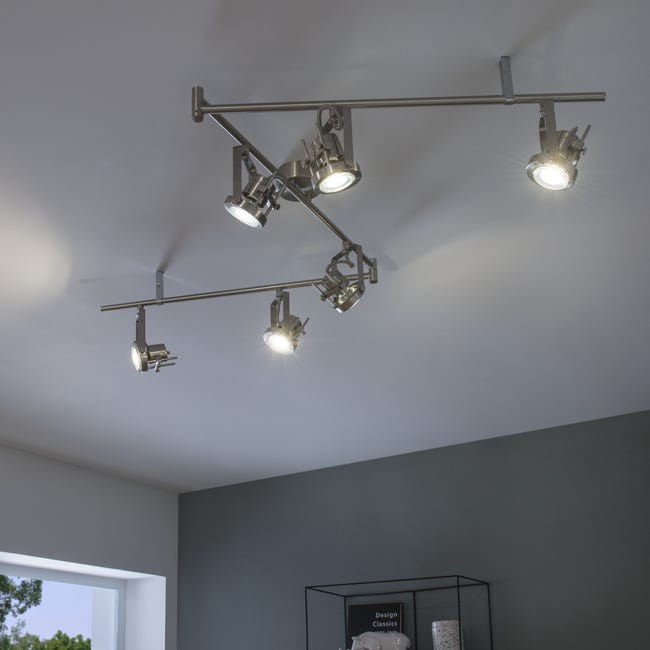 Listwa reflektorowa TECHNIC nikiel GU10 INSPIRE