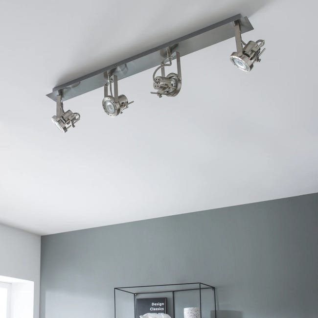 Listwa reflektorowa TECHNIC srebrna GU10 INSPIRE