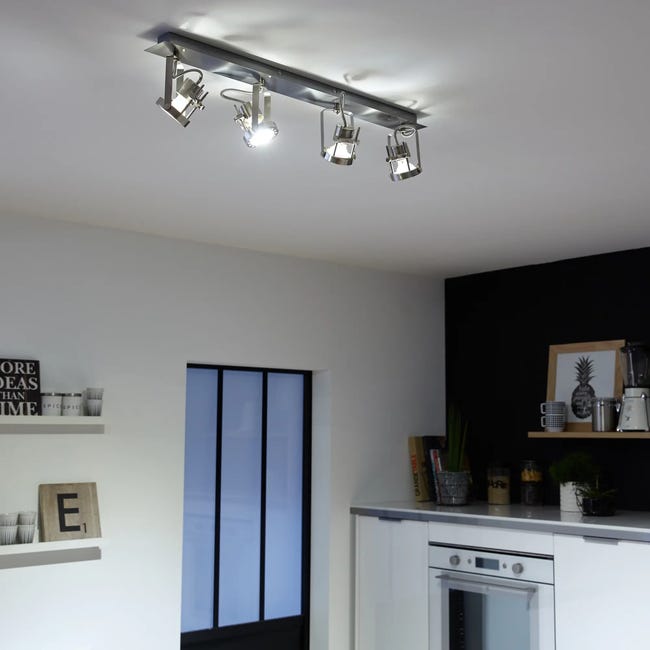 Listwa reflektorowa TECHNIC srebrna GU10 INSPIRE