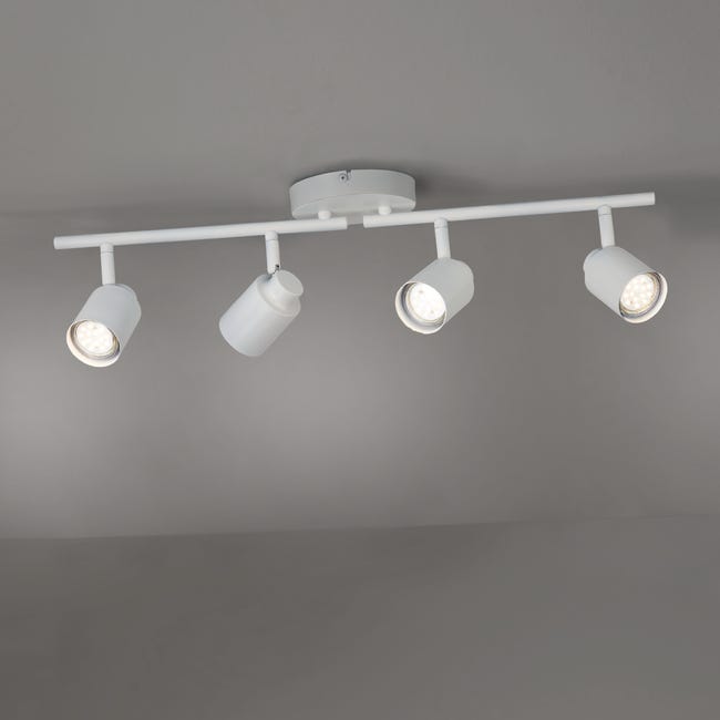 Listwa reflektorowa Tekla biała 4 x GU10 Inspire