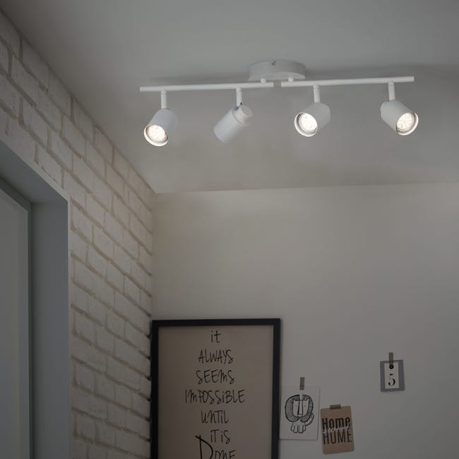 Listwa reflektorowa Tekla biała 4 x GU10 Inspire