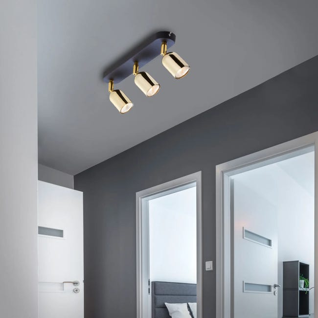 Listwa reflektorowa Top złota 3 x GU10 Tk Lighting