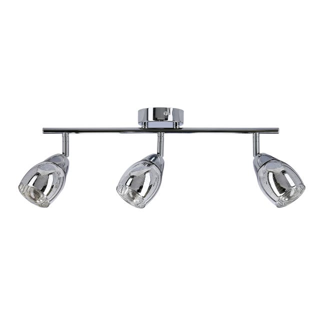 Listwa reflektorowa Wirginia srebrna 3 x E14 Candellux