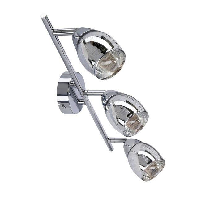 Listwa reflektorowa Wirginia srebrna 3 x E14 Candellux