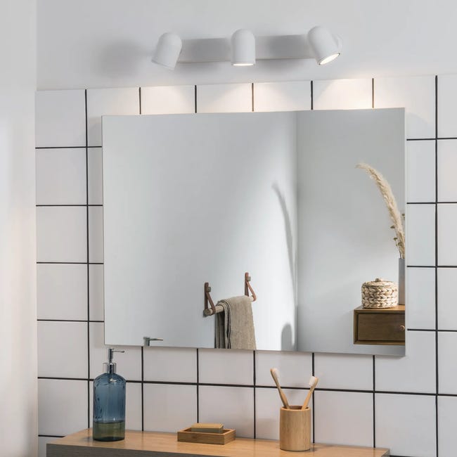 Listwa reflektorowa łazienkowa Doli IP44 biała 3 x GU10 Inspire
