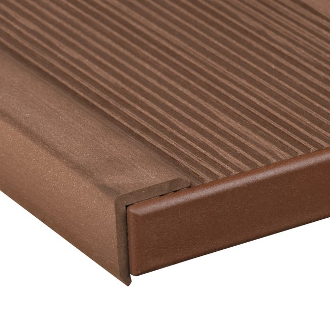Listwa wykończeniowa 3x240x3.4 cm narożna redwood