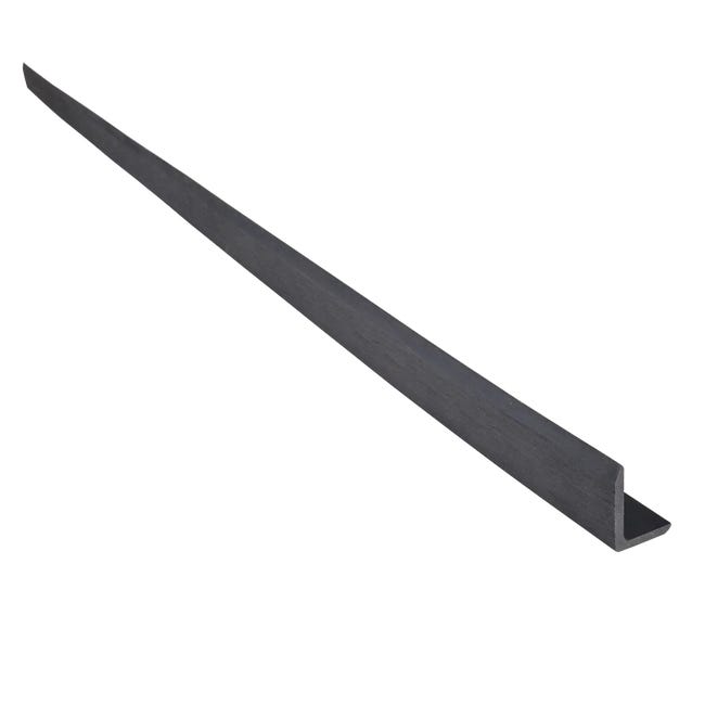 Listwa wykończeniowa 5.5x240x4 cm narożna antracytowa Naterial