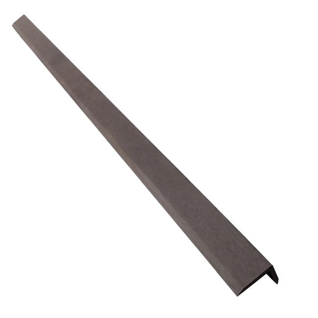Listwa wykończeniowa 5.5x240x4 cm narożna antracytowa Naterial