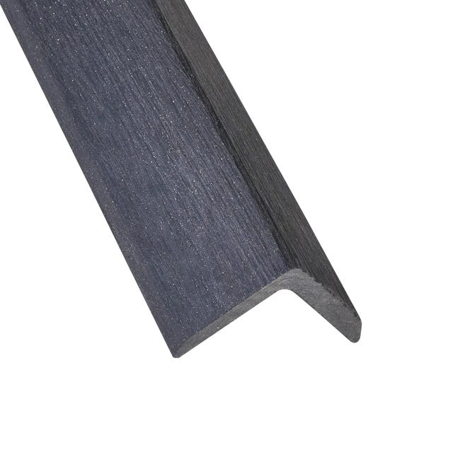 Listwa wykończeniowa 5.5x240x4 cm narożna antracytowa Naterial