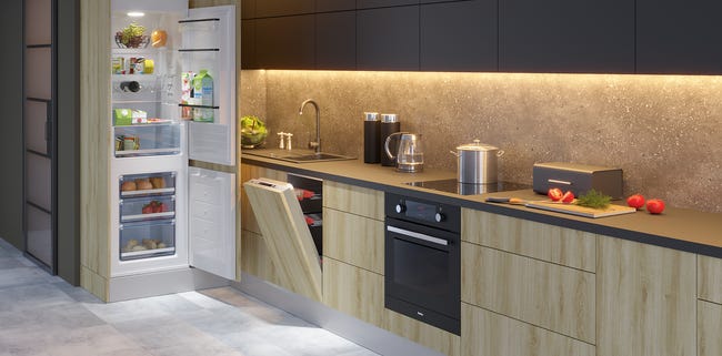 Lodówka do zabudowy BK3265.4U Amica