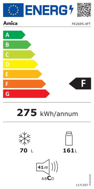 Lodówka wolnostojąca FK2695.4FT Amica