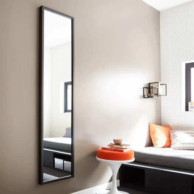 Lustro Pure czarne 37 x 157 cm Inspire