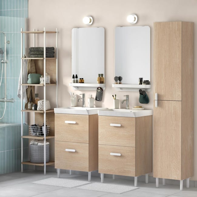 Lustro bez oświetlenia Easy 50 X 79 Sensea