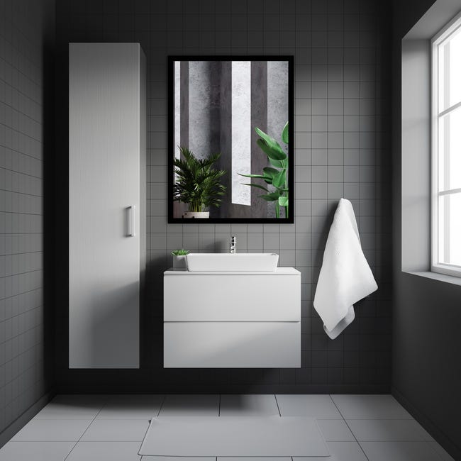 Lustro bez oświetlenia Lux Black 60 X 80 Venti