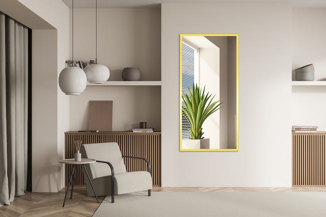 Lustro bez oświetlenia Lux Gold 120 X 60 Venti