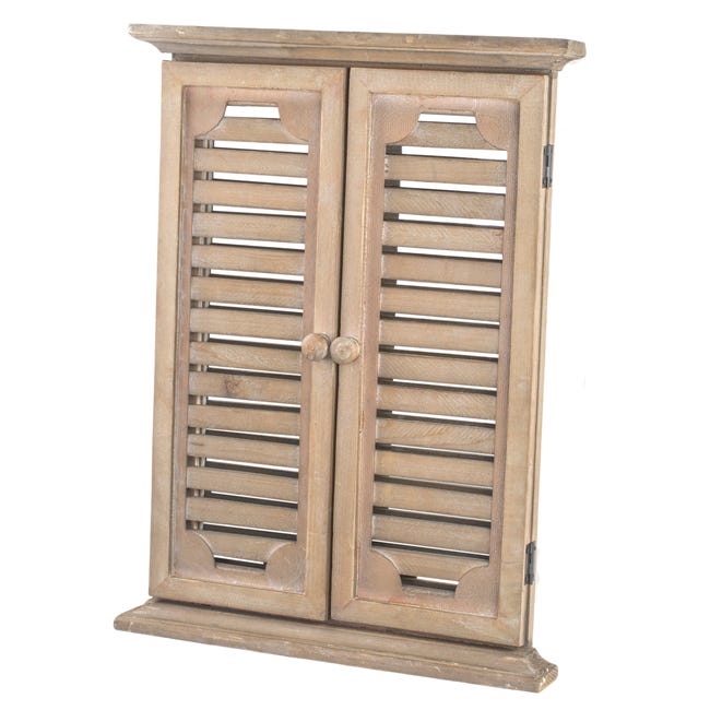 Lustro drewniane Norwegia 52x39x5 cm