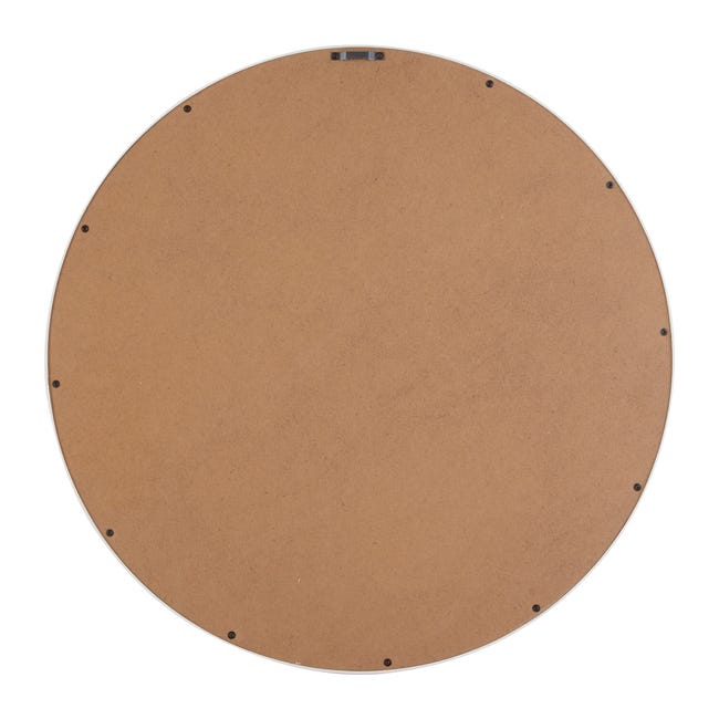 Lustro okrągłe Nodal białe śr. 52 cm Inspire