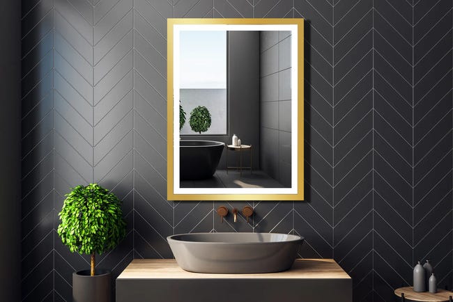 Lustro z wbudowanym oświetleniem Luxled Gold 60 x 80 Venti