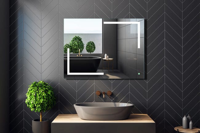 Lustro z wbudowanym oświetleniem SIENNA 80 x 60 VENTI