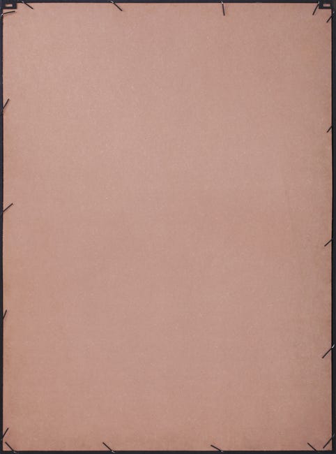 Lustro ze szprosami okno Atelier czarne 85 x 115 cm Inspire
