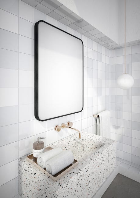 Lustro łazienkowe bez oświetlenia 60 x 80 Dubiel Vitrum