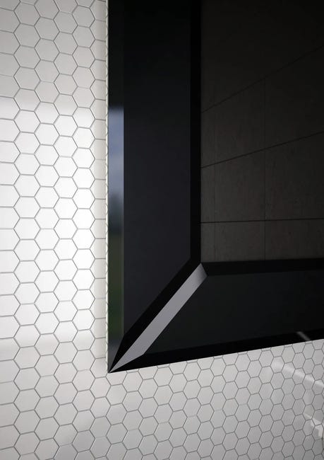 Lustro łazienkowe bez oświetlenia DOMINO 80 x 55 cm DUBIEL VITRUM
