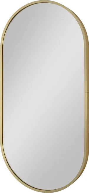 Lustro łazienkowe bez oświetlenia Joy Gold 50 x 100 Dubiel Vitrum
