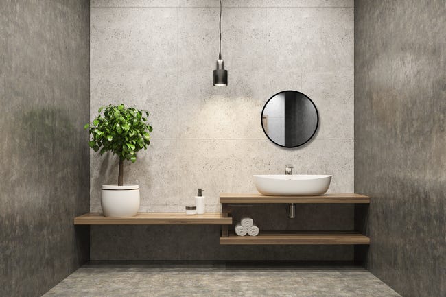 Lustro łazienkowe bez oświetlenia RUND 48 48 x 48 VENTI