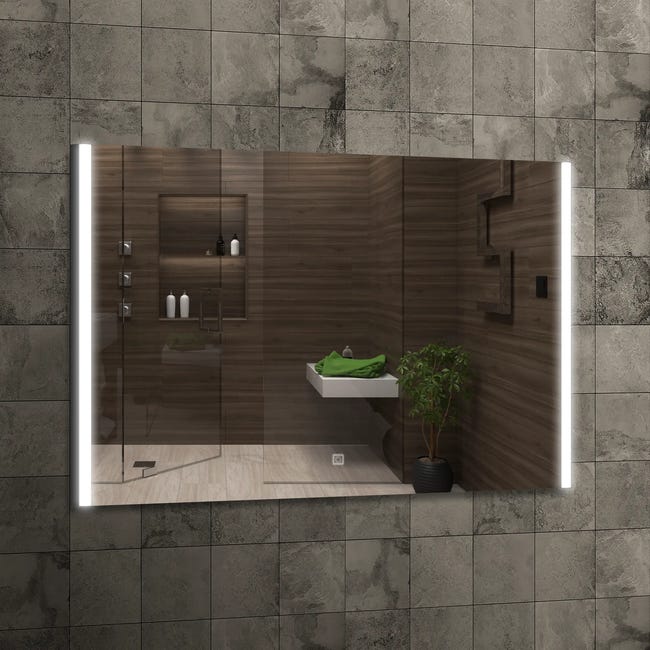 Lustro łazienkowe z oświetleniem wbudowanym NIWA 80 x 50 VENTI