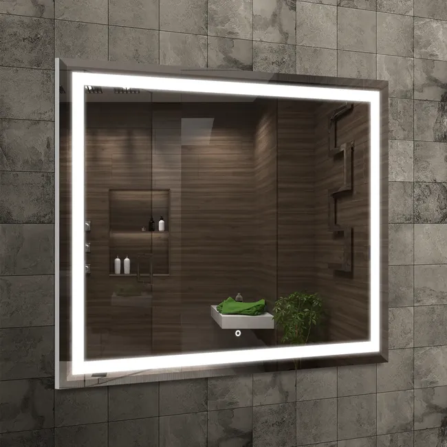 Lustro łazienkowe z wbudowanym oświetleniem Altue 80 x 100 Venti