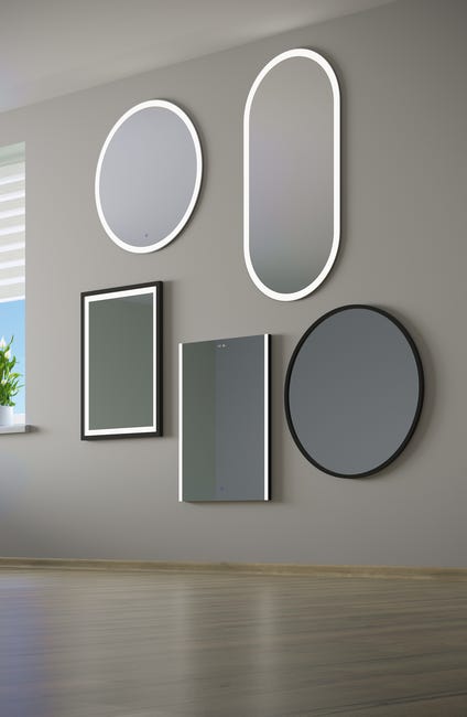 Lustro łazienkowe z wbudowanym oświetleniem LUXLED 60 x 80 VENTI