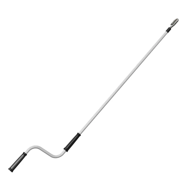 Markiza tarasowa manualna 3.95x3 metry Calima biało-szara Naterial