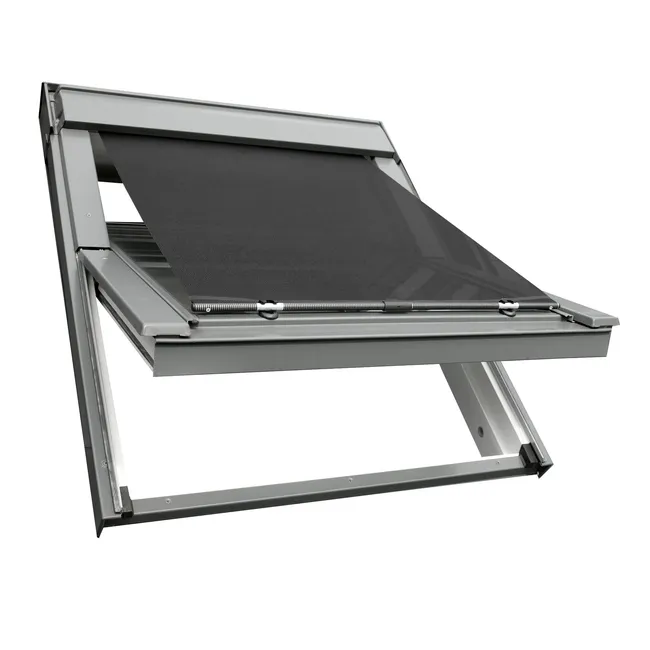 Markiza zewnętrzna okienna 78x118/140 cm Czarna MIA MXA 4260 Contrio