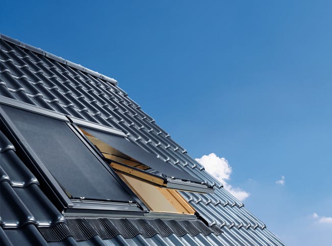 Markiza zewnętrzna okienna grafitowa 78x160 cm Velux