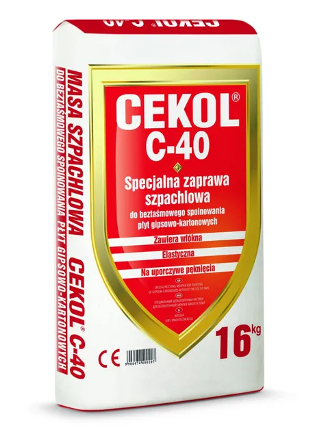 Masa do spoinowania płyt GK C-40 16 kg CEKOL